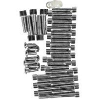 Cam/Primary/Transmission Cover Bolt Set — Chrome