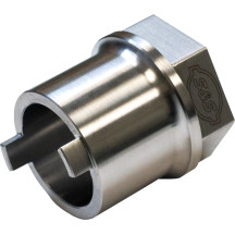 Herramienta CVO para regulador de fase de levas — válvula de carrete, plateado