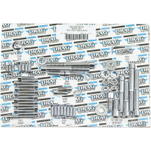 Motor Bolt Set — Chrome, Silver