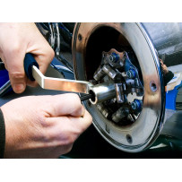 Ultimate Clutch Adjusting Tool — Blue, Chrome, '85-'20 Big Twins