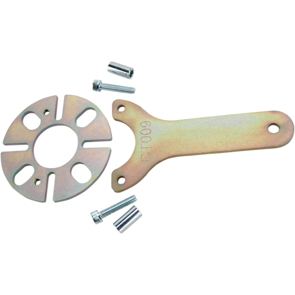 Clutch Removal Tool — Clutch basket, brass finish