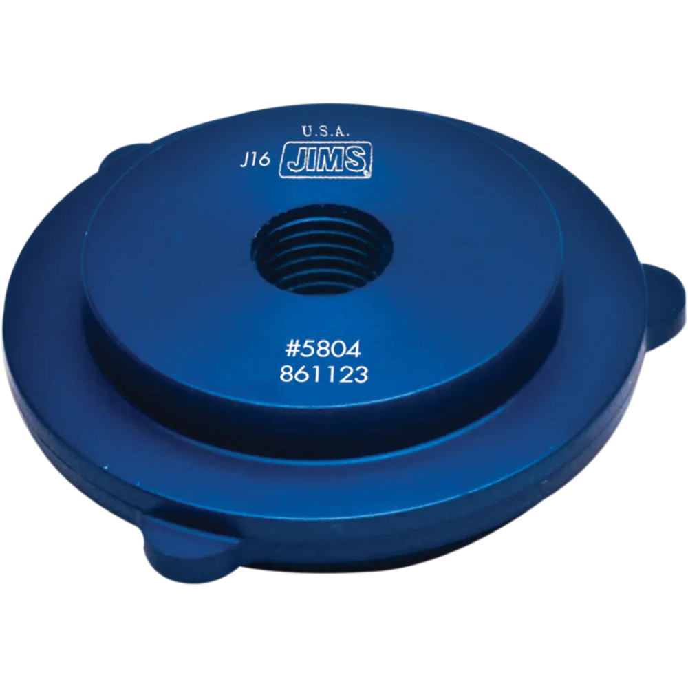 Clutch Spring Compressor Adapter — Victory, blue anodized