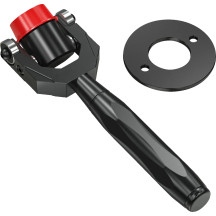 Herramienta de cambio de correa — negro, anodizado