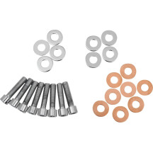 Rocker Box Mount Bolt Set — Chrome