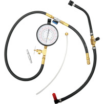 Professional Fuel Injection Pressure Test Tool — Fuel pressure, Black