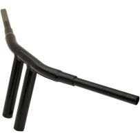 1-1/2" "Big" Buffalo Bar — 38 mm (1-1/2"), 10" rise, 30-1/2" width, Black gloss