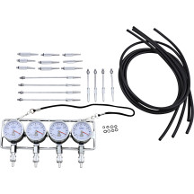 Deluxe Vacuum Gauge Set — 2" gauges, 0–76 cm/Hg