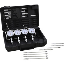 Deluxe Vacuum Gauge Set — 2" gauges, 0–76 cm/Hg