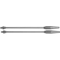 Carburetor Sync Adapters — 170 mm, M5 x 0.8, Set of 2, Silver