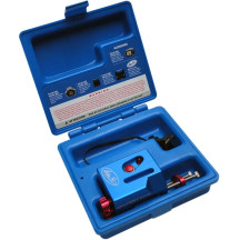 Fuel Injector Cleaner Kit For EV1/EV6 — For EV1 Fuel Injector, Blue anodized