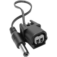 Replacement Fuel Injector Pigtail — For HV2 fuel injector, Black