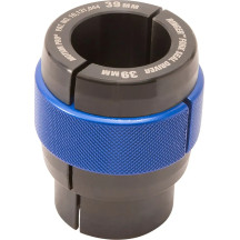 Ringer® Fork Seal Driver — 39 mm fork leg fitment, Blue & Silver anodized