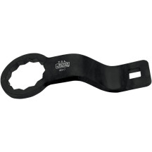 Fork Stem Nut Wrench — 1-1/2" stem nut, Black