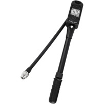 Bomba con manómetro digital — 0–300 psi, Negro