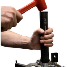 Steering Stem Bearing Tool — Fits most Harley-Davidson motorcycles, Black oxide