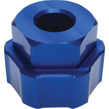 Herramienta hexagonal de 22 mm para horquilla de aire Showa SFF — 22 mm, Azul anodizado