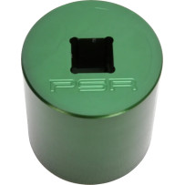 Sprocket Socket — 27 mm, 32 mm, Front sprocket, Anodized Green