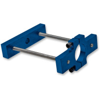 Fork Cap Installer — Blue, Silver