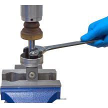 WP Shock Clevis Jam Nut Socket — 08-0730, Black oxide