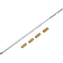 Fork Damping Rod Holder with Hex Adaptors — Silver