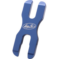 Damping Rod Holder — 10–14 mm, Blue anodized