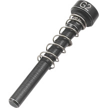 Push Pin — 4.9 mm, chain sizes 420/428/520/525/530/630/532/415/632, Black