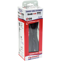 OptiMate™ Charger Cable Adapter — 122 cm (48 in), DIN & SAE plugs, 12 V, Black