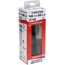OptiMate™ Divisor en Y — 30 cm (12"), 12V, Negro