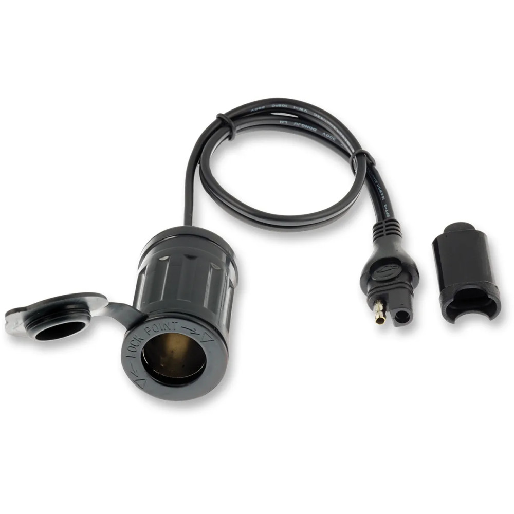 Adaptador de toma OptiMate™ — 12V, 508 mm (20"), conector SAE
