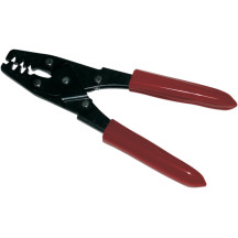 Universal "U" Barrel Terminal Crimp Tool — Black, Red