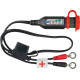OptiMate™ Permanent Power Lead with Battery/Charge Status — 610 mm (24"), SAE plug, fused, 12 V