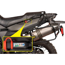 OptiMate™ Cable de alimentación permanente con indicador de batería/carga — 12V, 610 mm (24 in), enchufe SAE, negro