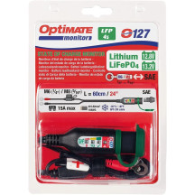 OptiMate™ Lithium Battery Monitor — 12V, 610mm (24"), SAE plug