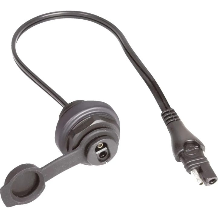 OptiMate™ SAE Panel Mount Socket — 30 cm (12"), 12 V