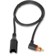 Adaptador de cable para cargador — 101.5 cm (40"), 12V, enchufe DIN a SAE, negro