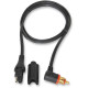 OptiMate™ Charger Cable Adapter — 101.5 cm (40\") cable, 12V, fits DIN sockets on BMW, Triumph, Victory & John Deere
