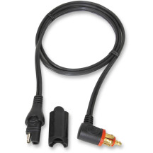 Adaptador de cable para cargador — 101.5 cm (40"), 12V, enchufe DIN a SAE, negro