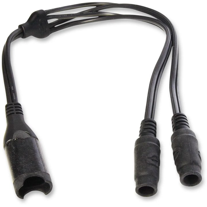 OptiMate™ Y-Splitter — 30 cm (12"), 12 V, 2.5 mm socket