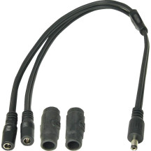 OptiMate™ Y-Splitter — 12 V, 2.5 mm plug & socket, 30 cm (12")