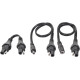 OptiMate™ Charger Cable Adapter — 12 V, 2.5 mm plug, SAE