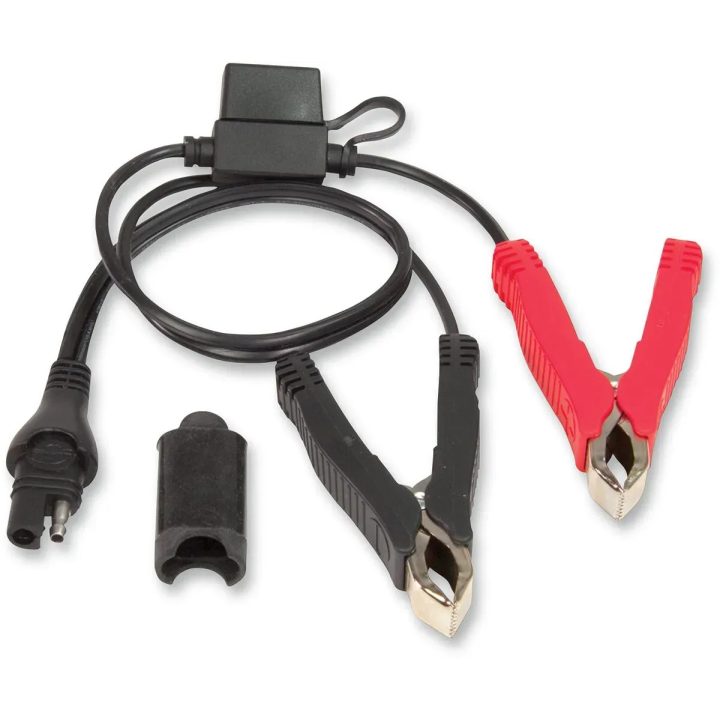 OptiMate™ Battery Clips — 12V 10A, SAE plug