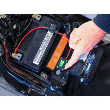 Onboard Diagnostic Voltmeter — Black, Red