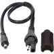 OptiMate™ SAE to DC 2.5 mm Adapter — Black