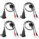 OptiMate™ Battery Lead with Ring Terminal — 508 mm (20"), 12V, 1/4" ring terminal, 15A fuse