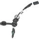 OptiMate™ SAE Panel Mount Socket — 12 V, 152 mm cable, Black, Triumph/Ducati/BMW