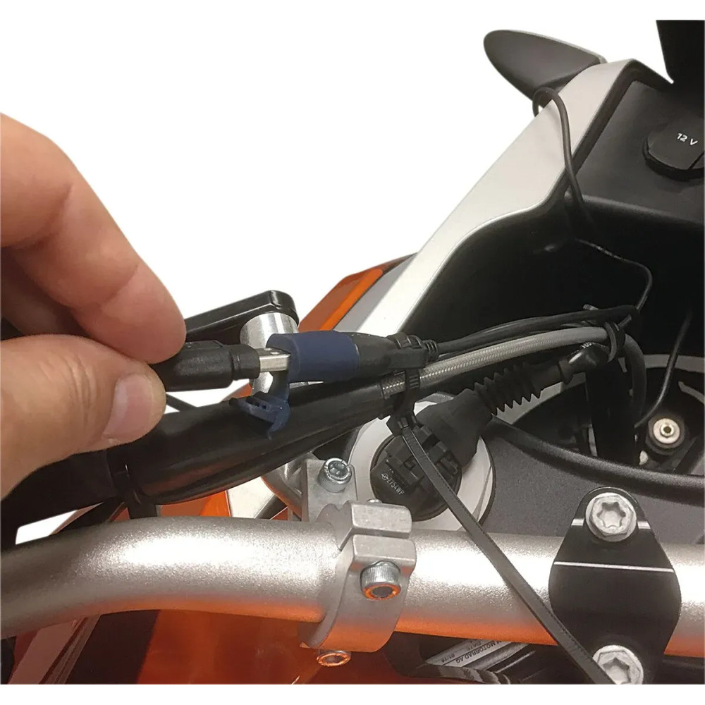 OptiMate™ USB Charger and Lithium Battery Monitor — SAE plug, Black