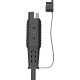 BT03 Battery Charge Indicator with LED — 12V, Black