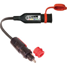 OptiMate™ Monitor — DIN plug, SAE plug, Black