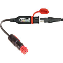 OptiMate™ Monitor — DIN plug, SAE plug, Black