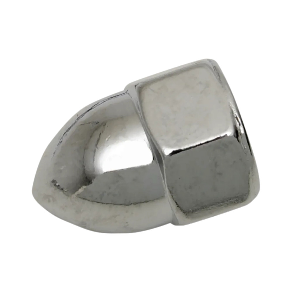 Juegos de tuercas cúpula — Pack de 10, SAE, cromado